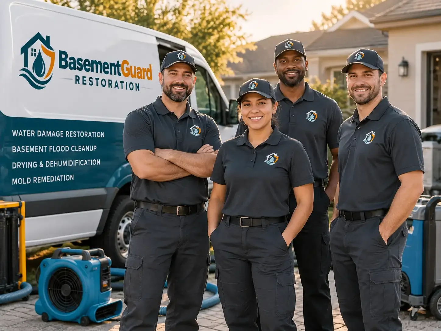 Basement Water Damage Restoration company in Rew, PA